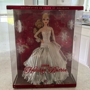 VINTAGE 2008 Holiday Barbie